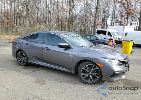 2020 Honda Civic Sport z USA, uszkodzony, nr VIN 2HGFC2F83LH526716